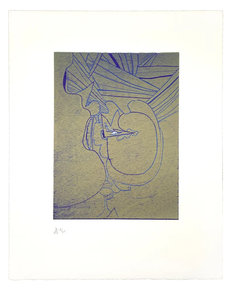 木版 Müller - LIGNES MALIGNES - GERBE