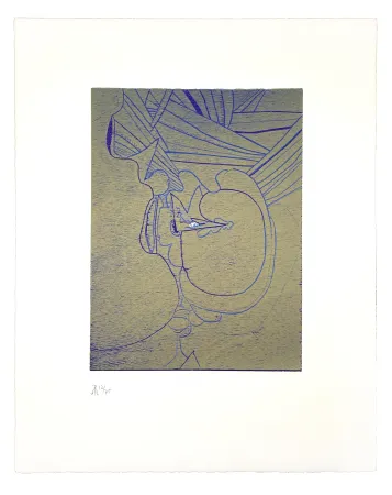 木版 Müller - LIGNES MALIGNES - GERBE