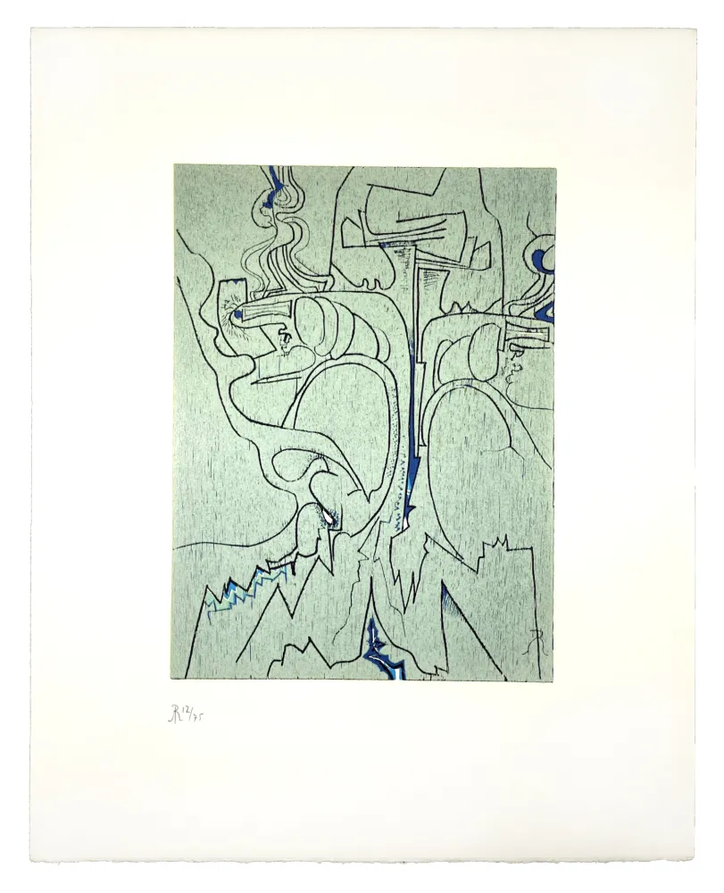 木版 Müller - LIGNES MALIGNES - PETITES DENTS