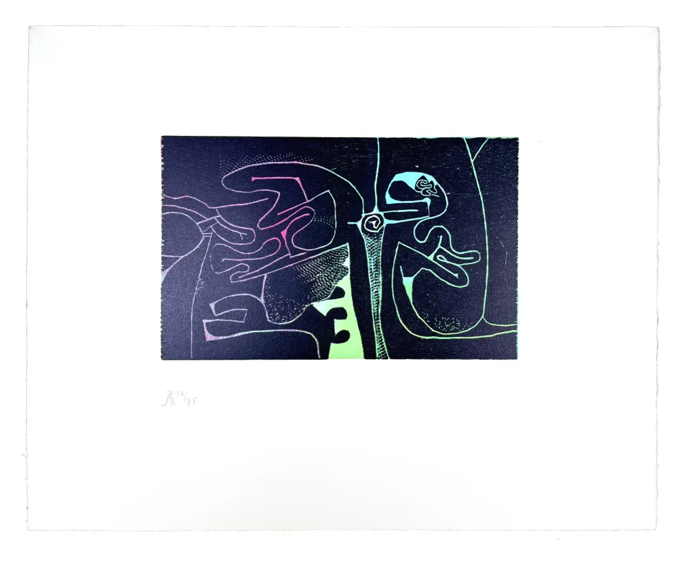 木版 Müller - LIGNES MALIGNES - SERPENTS