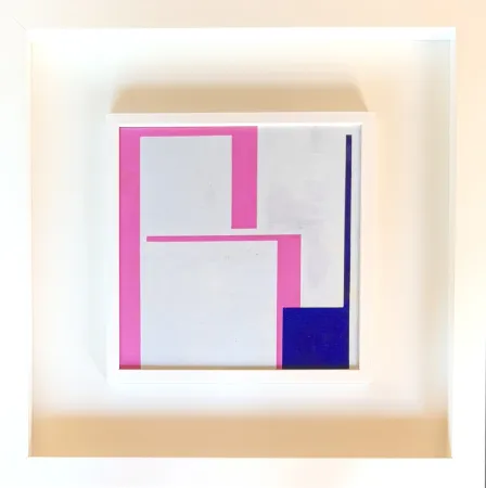 技術的なありません Munari - Bruno Munari (1907-1998) - Negativo-Positivo - Oil on wood panel - 1951