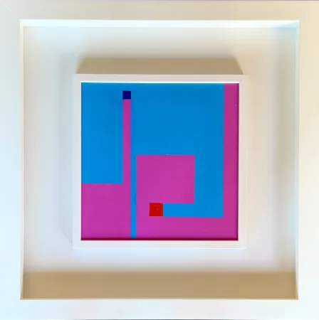 技術的なありません Munari - Bruno Munari (1907-1998) - Oil on wood panel - 1951