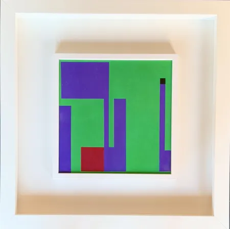 技術的なありません Munari - Bruno Munari (1907-1998) - Oil on wood panel - 1951