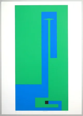 シルクスクリーン Munari - Positivo Negativo