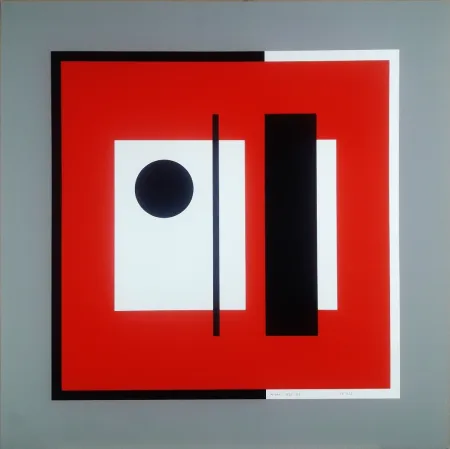 シルクスクリーン Munari - Senza titolo 