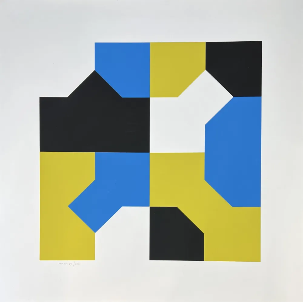 シルクスクリーン Munari - SENZA TITOLO