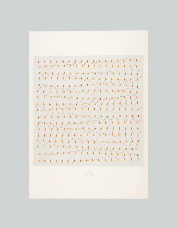 シルクスクリーン Munari - Studio per la programmazione di forme in movimento