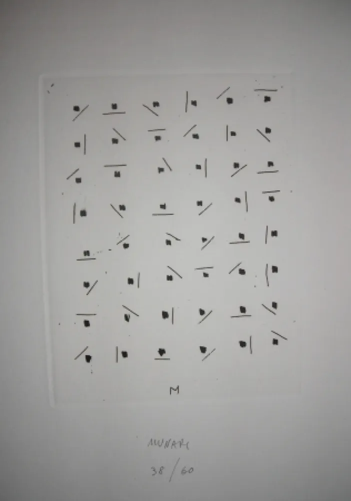 エッチング Munari - The international avant garde 2