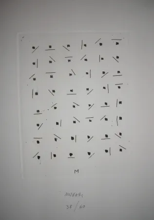 エッチング Munari - The international avant garde 2
