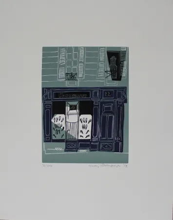 シルクスクリーン Mündinger - Fassade