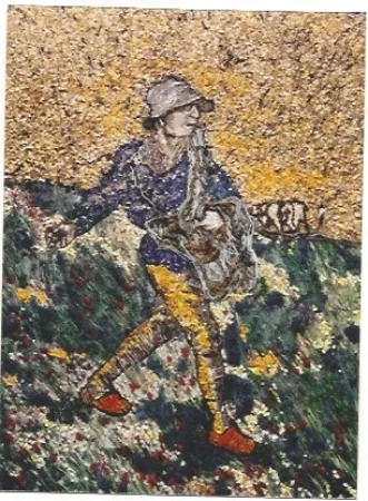 オフセット Muniz - The Sower, after Van Gogh