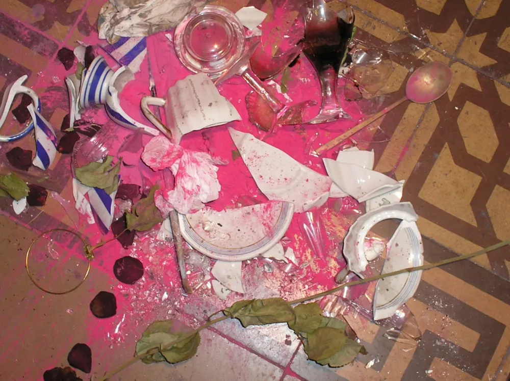 シルクスクリーン Muñoz - Bodegons trencats 1