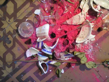 シルクスクリーン Muñoz - Bodegons trencats 5