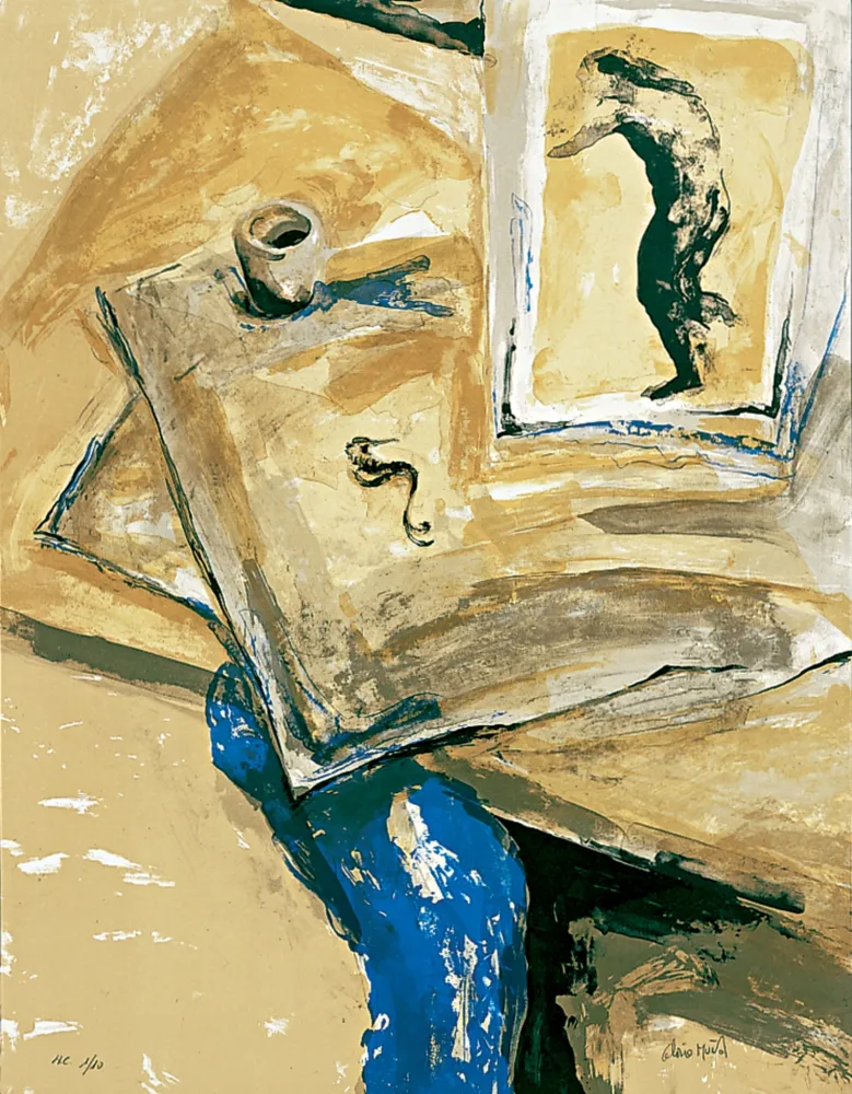 リトグラフ Muñoz - Dibuixos antics II