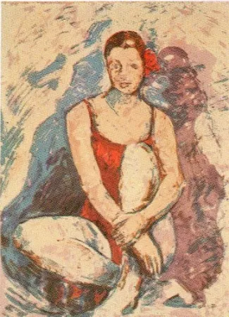 リトグラフ Muñoz - GM - 1