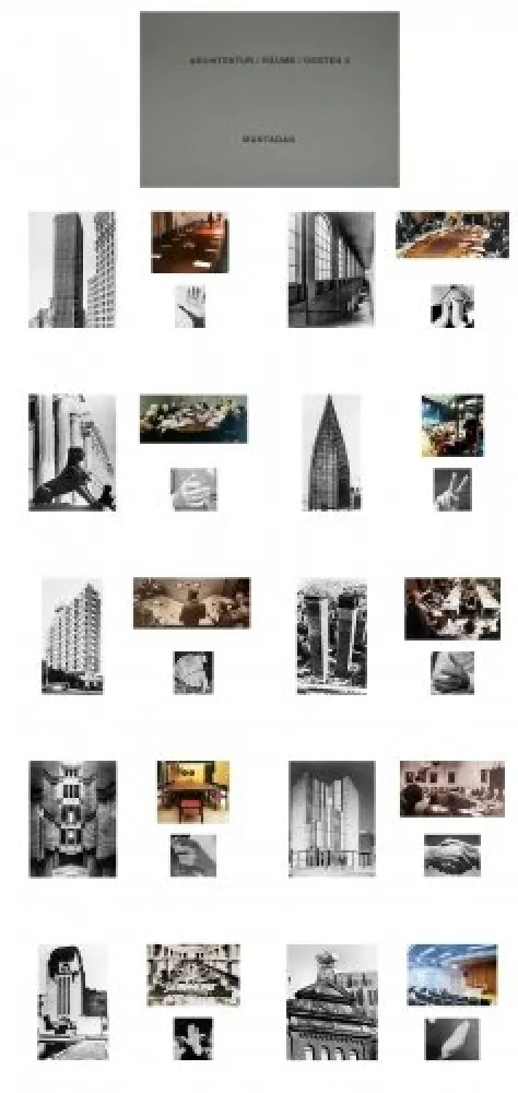 多数の Muntadas - Architektur / Räume / Gesten II