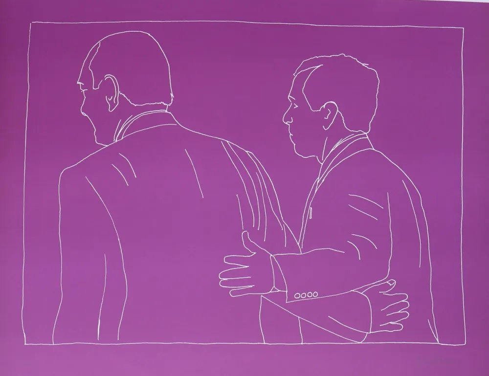 リトグラフ Muntadas - CH+B