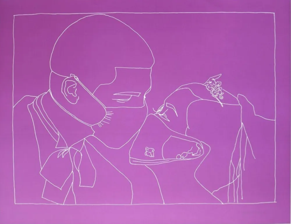 リトグラフ Muntadas - Duo