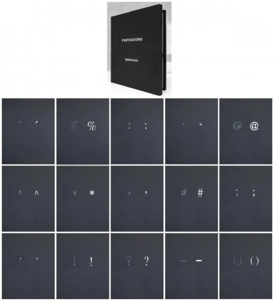 リトグラフ Muntadas - Puntuacions