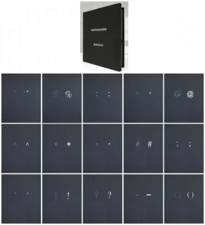 リトグラフ Muntadas - Puntuacions