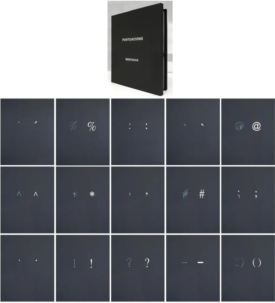 リトグラフ Muntadas - Puntuacions