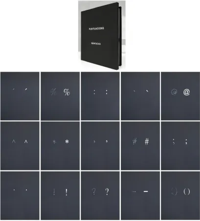 リトグラフ Muntadas - Puntuacions