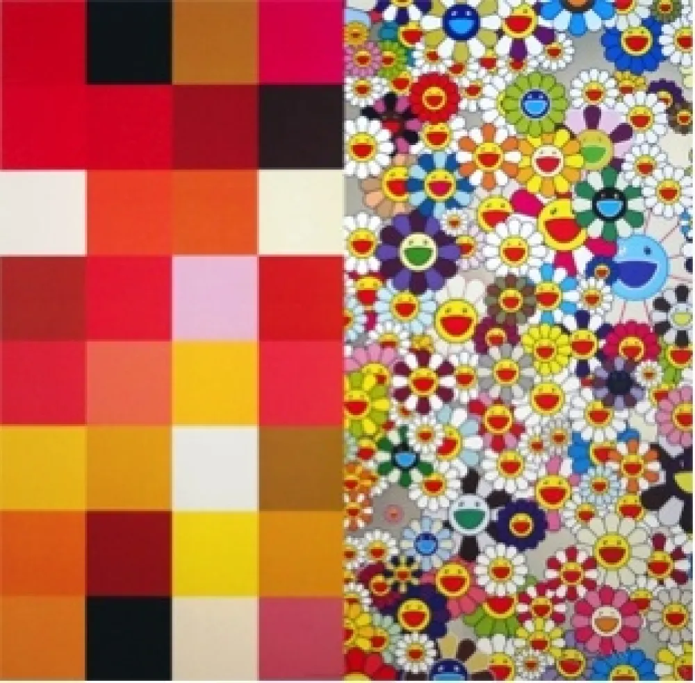 リトグラフ Murakami - Acupuncture Flowers