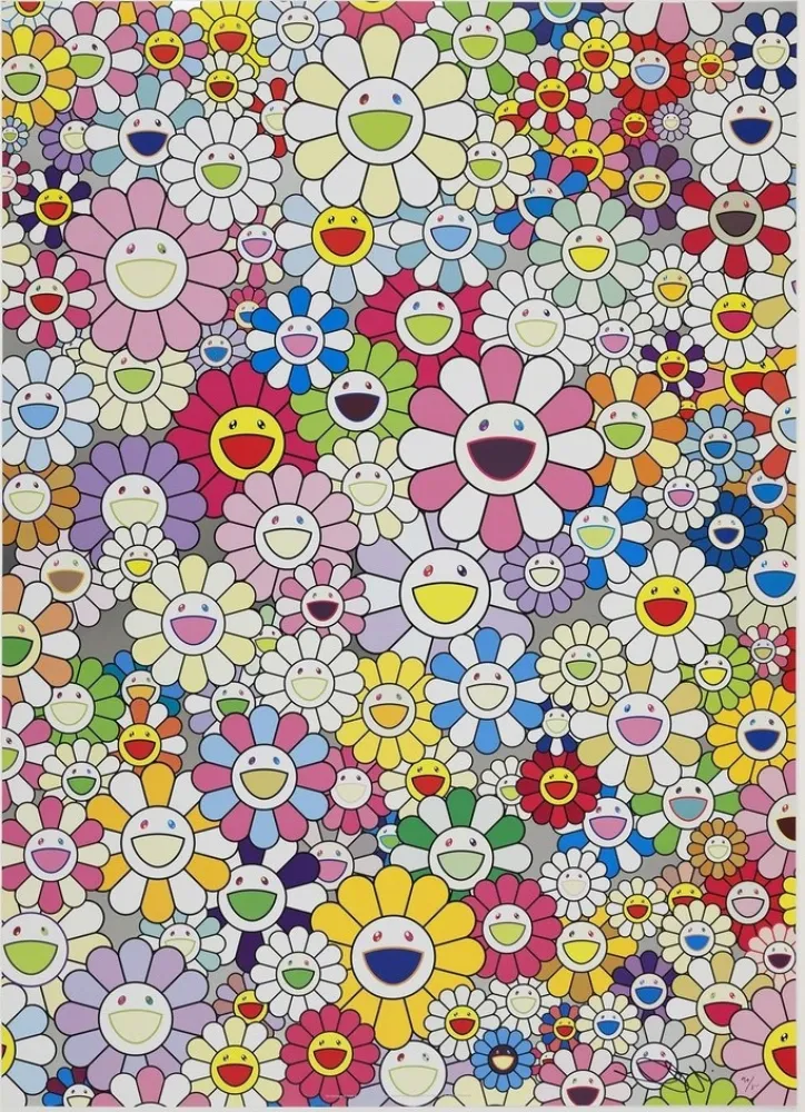 オフセット Murakami - An homage to Yves Klein