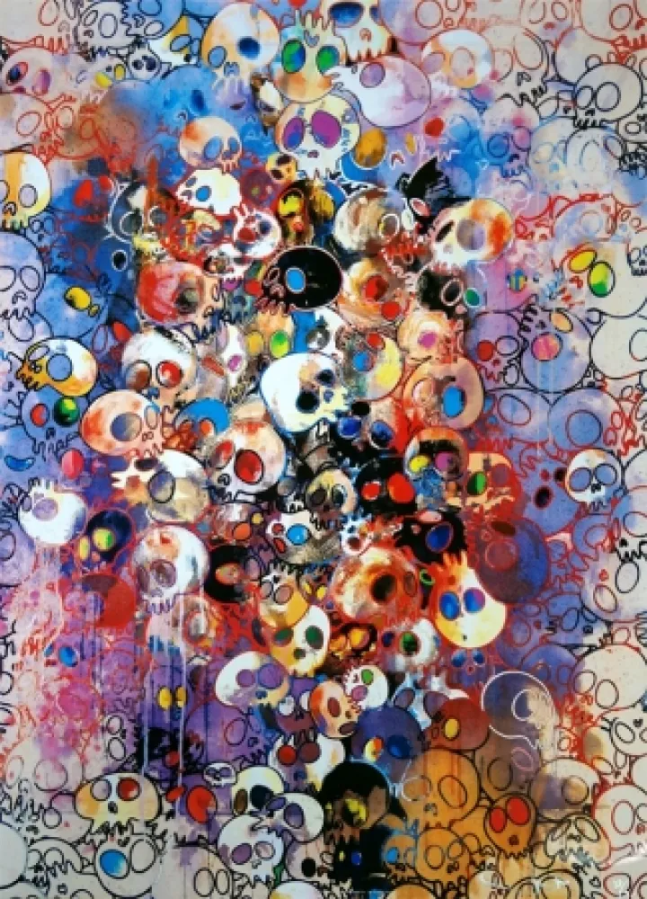 リトグラフ Murakami - I have left my love far behind... Their smell, every Memento