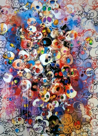 リトグラフ Murakami - I have left my love far behind... Their smell, every Memento