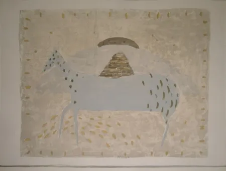 リトグラフ Music - Cavallino Azzurro