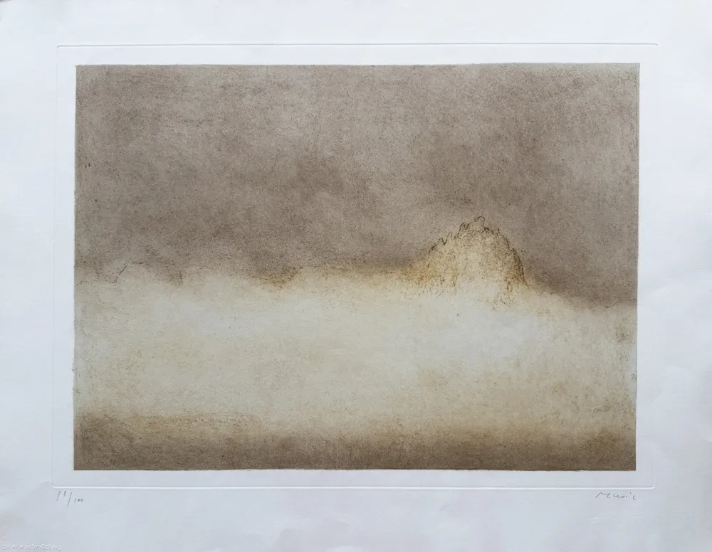 エッチング Music - Dolomites, 1975