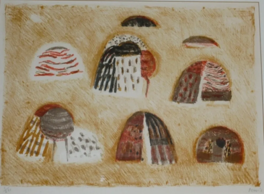 リトグラフ Music - Femmes dalmates