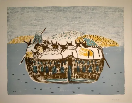 リトグラフ Music - Le Bac