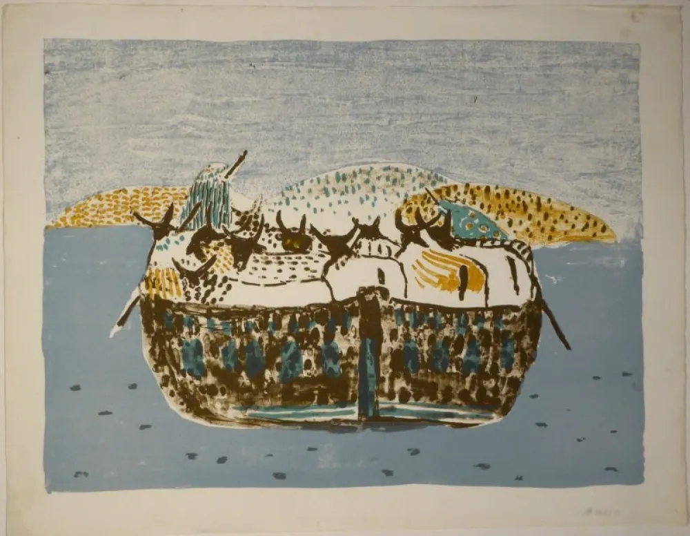 リトグラフ Music - Le Bac