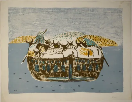 リトグラフ Music - Le Bac