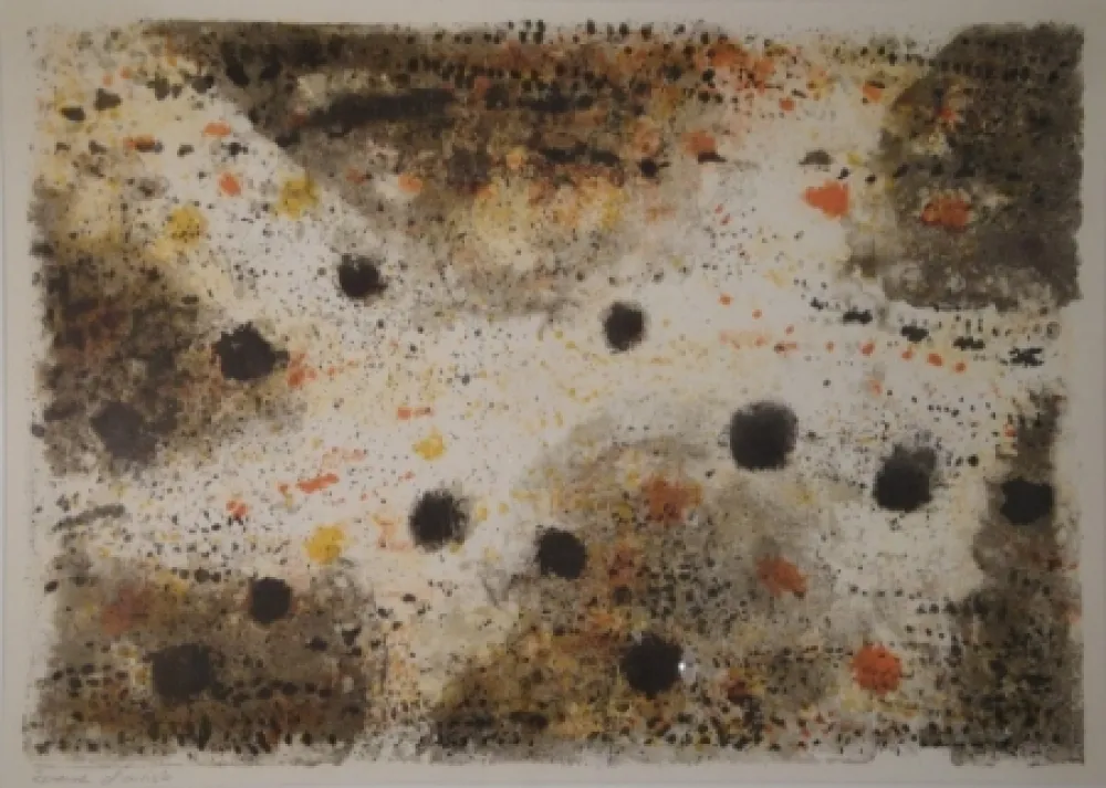 リトグラフ Music - Motif dalmate I