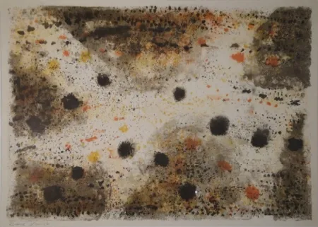 リトグラフ Music - Motif dalmate I