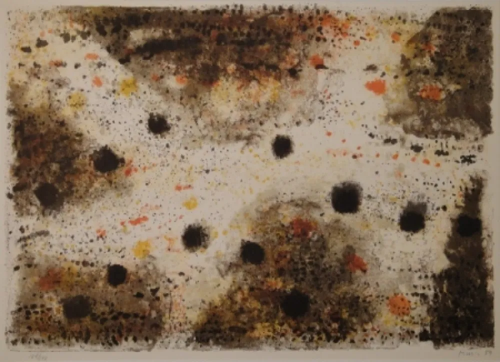 リトグラフ Music - Motif dalmate I