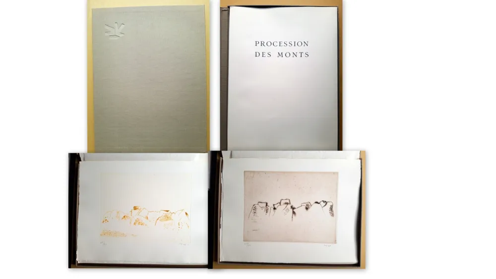 挿絵入り本 Music - Procession des monts 