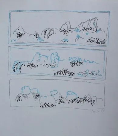 リトグラフ Music - Senza titolo