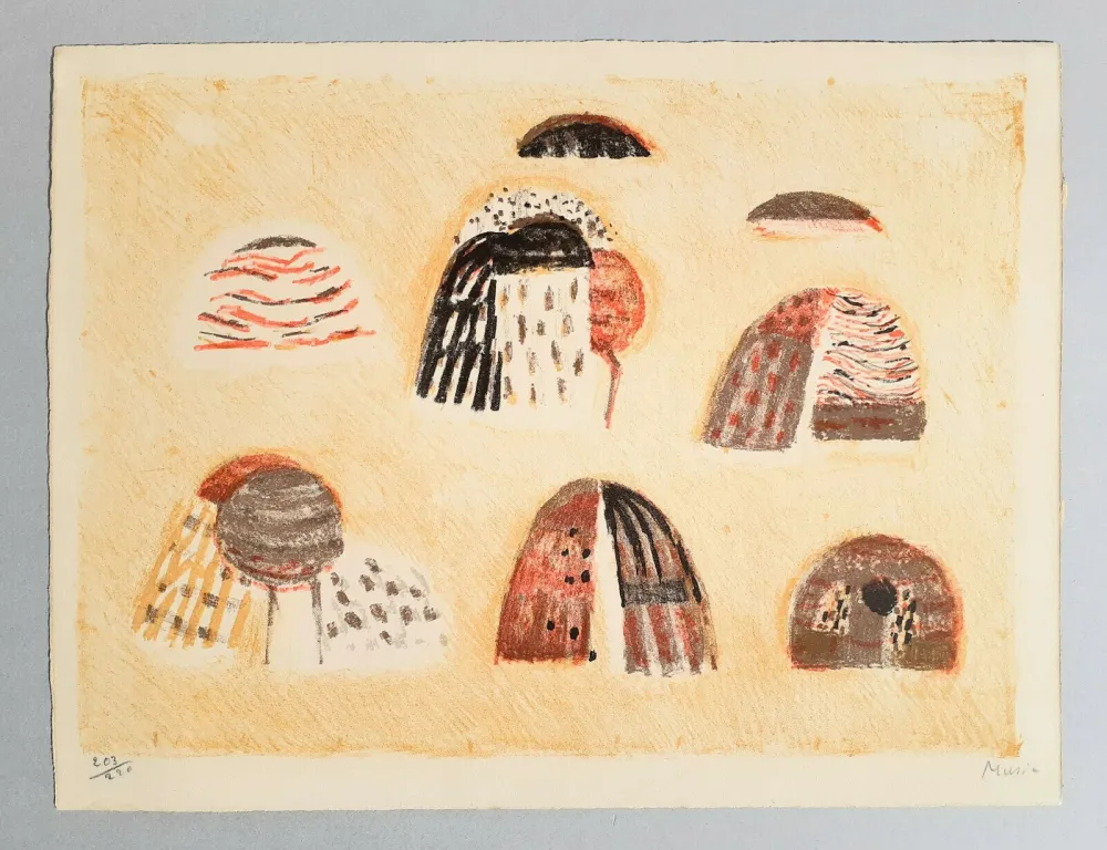 リトグラフ Music - Terre dalmate