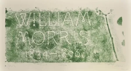 リトグラフ Myles - A History of Type Desing / William Morris, 1834-1896 (Kelmscott, England)