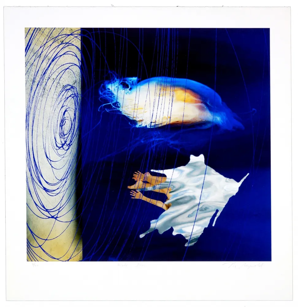 デジタル版画 Myrvold - Water dream