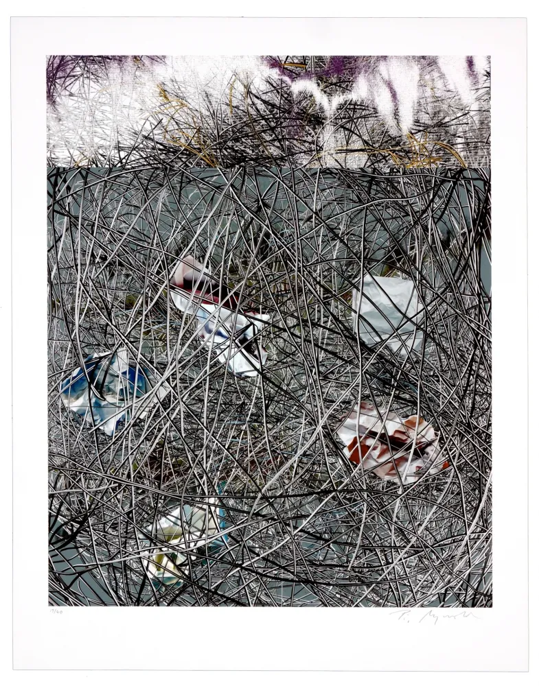 リトグラフ Myrvold - Winter Clouds I