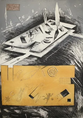 エッチング Nagel - Sin Título 6