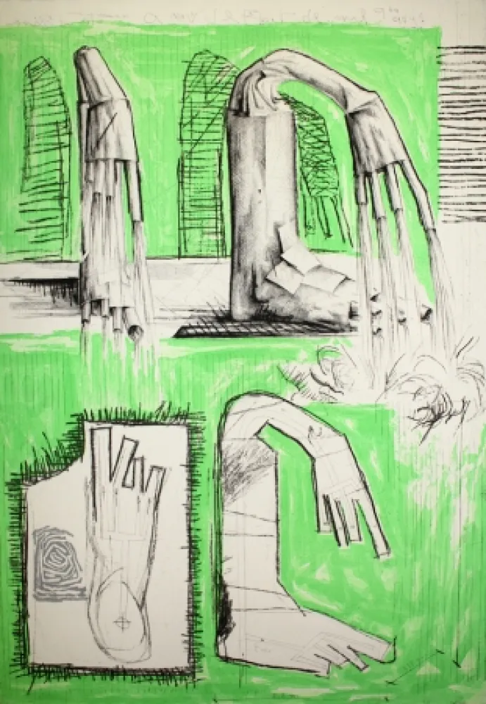 エッチング Nagel - Sin Título 7