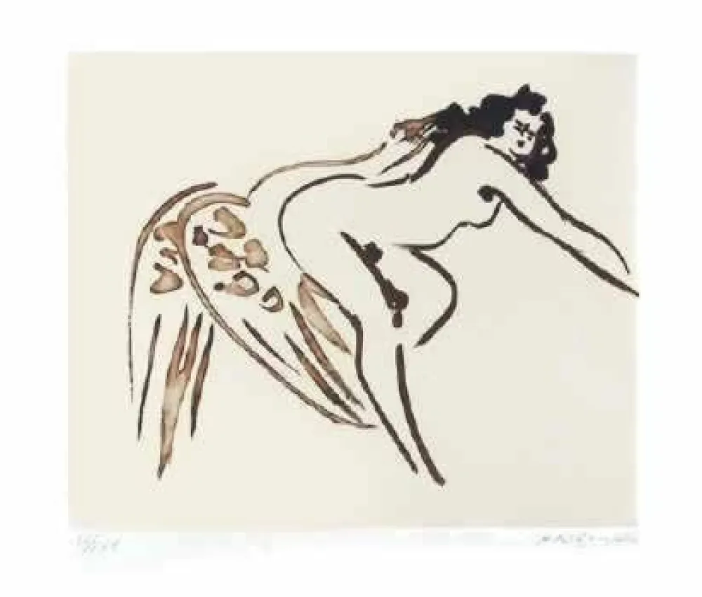 彫版 Nakian - Leda and the Swan - 7