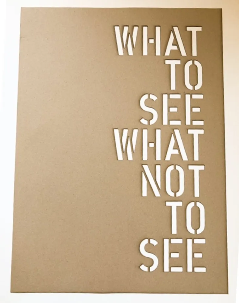 沈み彫り Nannucci - What to see what not to see