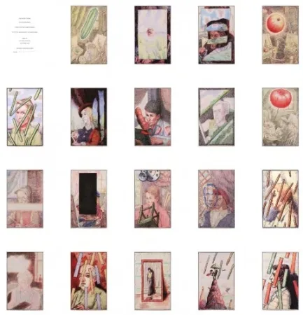 シルクスクリーン Nauman - Clean Vision